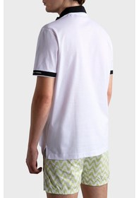 Resim Paul & Shark Erkek Polo Yaka T Shirt 24411319 010 Beyaz Beyaz 
