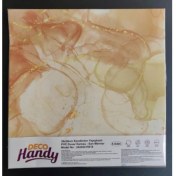 Resim BRC Desing Decohandy 30X30 cm Pvc Duvar Karosu 4'lü Paket - Sarı Mermer 