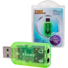 Resim POWERMASTER 5.1 CHANNEL USB 2.0 SES KARTI 