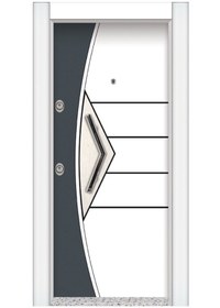 Resim Beyaz Çelik Kapı 1596 