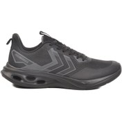 Resim hummel Siyah Tekstil Hafif Esnek Erkek Spor Ayakkabı 900791 Hml Nomy 