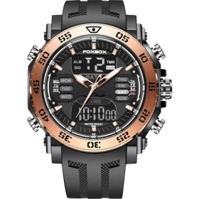 Resim Hanyang Altın Siyah Erkek Izle 2022 Lıge Moda 50 M Su Geçirmez Kol Saati Alarm Saatler Erkekler Spor Çift Ekran Izle Erkekler Için Dijital Askeri Saat (Yurt Dışından) 