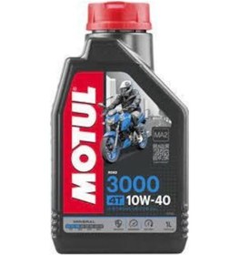 Resim Motul 10W-40 3000 Motosiklet Yağı 1 L 