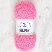Resim Loren Silver Bebe Pembe El Örgü İpi - RS0014 - 34075 