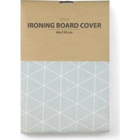 Resim Özbience Yumuşak Süngerli Ütü Masası Kılıfı Bezi 46X130 Cm, Koruyucu ve Şık Tasarım 