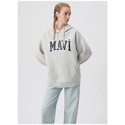 Resim Mavi Kadın Sweatshirt (M1600361-34322) 