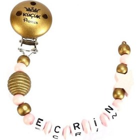 Resim Isimli Emzik Zinciri - Emzik Askısı - Bebek Bez107 Çok Renkli 