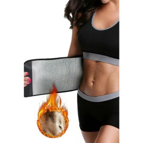 Resim Ankaflex Unisex Kadın Erkek Bel Yağyakma Korsesi Eğitim ve Egzersiz Terleticibandı Bel Çalıştırma Kemeri 