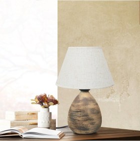 Resim Homing Paris Seramik Abajur 241893 Krem 