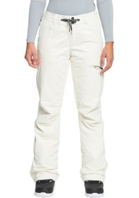Resim Roxy Kadın Snowboard Pantolonu Nadia Beyaz Beyaz Beyaz 