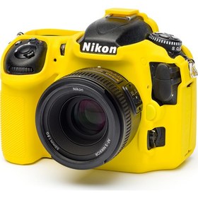 Resim EasyCover Nikon D500 Silikon Kılıf ECND500Y (Sarı) 
