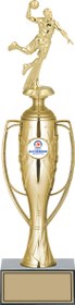 Resim Odak Kupa - Figürlü Kupalar - Hentbol Figürlü Kupalar FG-025 A - 39 cm 