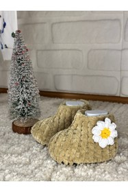 Resim Neli Butik Çiçekli Kız Çocuk Panduf 