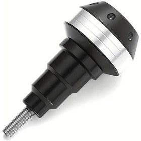 Resim Chuangyinshop Universal Motorcycle 8mm 10mm Frame Slider Crash Protector Silvery Bobber Touring Dirt Bike 