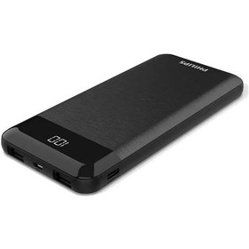 Resim Philips Dlp2710 Siyah Dijital Göz 10.000 Mah 2 Çıkış Powerbank 
