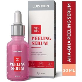 Resim Luis bien aha+bha cilt yenileyici kırmızı peeling serum 30 ml (aha 10% + bha 2%) 