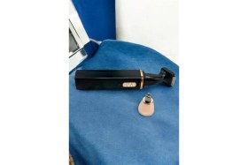 Resim Epilons Seyahat Tipi Mini Taşınabilir Siyah Burun Kulak Yanak Kıl ve Tüy Temizleme Makinesi 