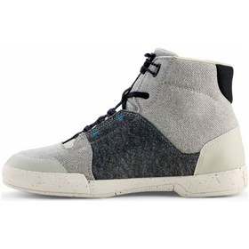 Resim Alpinestars Circal Korumalı Motosiklet Botu Gri - Mavi - Siyah 