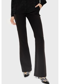 Resim Versace Jeans Couture Bayan Pantolon 73haa105 N0103 899 Siyah Siyah 