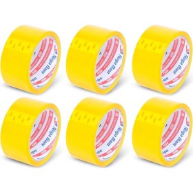 Resim Nisar Store 45 mm x 40 mt Sarı Koli Bandı 6 Adet 