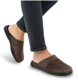 Resim Muya Ruby 32801-004 Erkek Kışlık Terlik Kahve 40-45 