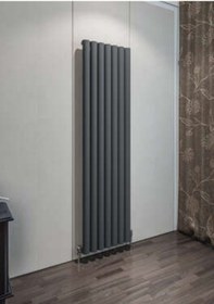 Resim Warma Birgi Dikey Alüminyum Radyatör 485x1800 Pütürlü Beyaz Ral 9016 