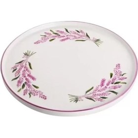 Resim Lila Lavantalı Servis Tabağı 1 Adet Royaleks-bls2351 Çok Renkli 