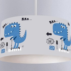 Resim instababyrooms Çocuk Odası Dijital Baskılı Dekoratif Sarkıt Avize Model 038 