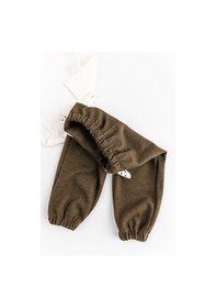 Resim Babymod Bebe Yakalı Kendinden Desenli Kız Bebek/çocuk Pantolonlu Takım 001 