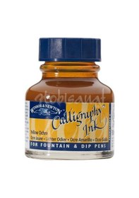 Resim Winsor&Newton Kaligrafi Mürekkebi 30 Ml Yellow Ochre 744 
