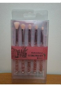 Resim Natura Love 5 Li Simli Fırça Seti Naturalove 