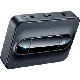 Resim Prettyia Bluetooth 5.0 Verici Kablosuz Adaptör 3.5mm Aux Çift Bağlantı Kulaklık Tv (Yurt Dışından) 