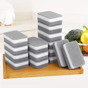 Resim 5/10 adet Çok Amaçlı Sihirli Sünger - Çift Taraflı, Çizmez, Bulaşıklar & Ev Temizliği İçin - Mutfak, Banyo, Oturma Odası İçin İdeal 