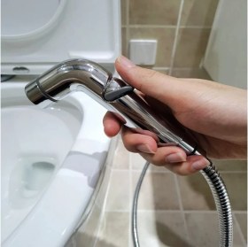 Resim Spiralli Taharetmatik Taharet El Duşu Debi Ayarlı KTS101 