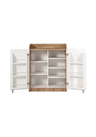 Resim 2 Kapaklı Kiler Dolabı 165 Derece Açılır Mutfak Dolabı Atlantik 