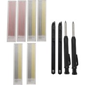 Resim Guangdong Spirit Ncanruı 2 Parça Marangoz Kalemi, 36 Yedek ve 2 Yardımcı Inşaat Mekanik Ağaç Işleme Kalemi (Yurt Dışından) 