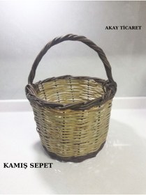 Resim AKAY TİCARET KAMIŞ HEDİYE SEPET İ 