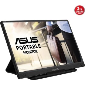 Resim Binbir Göz Bilgisayar Asus Zenscreen MB166C 15.6" 5ms 1920X1080 USB Type-C Taşınabilir LED Monıtor 