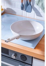 Resim Acar Ultımate Pro Wok Tava 28 Cm Bft-08868 Ekru 