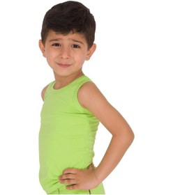 Resim The Don Süprem Erkek Çocuk Atlet Fıstık Yeşili 