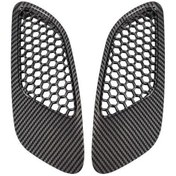 Resim 2 Adet Motor Kaputu Havalandırma Kapağı Bmw E90 E91 E92 E93 M3, Karbon Fiber 