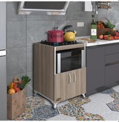 Resim Kenzlife ocak dolabı bade crd 85*60*57 mutfak modül mini fırın ankastre ocak için 