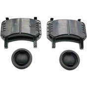 Resim Crackedice Ford Mondeo İçin 4 Adet Araba Ön Far Lambası Toz Kapağı Kapağı Kabuğu 