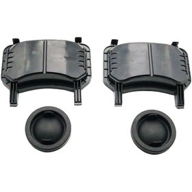 Resim Crackedice Ford Mondeo İçin 4 Adet Araba Ön Far Lambası Toz Kapağı Kapağı Kabuğu 