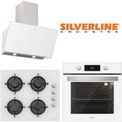 Resim Silverline Sılverlıne Ankastre Set (bo6504w01-3457 Soho-cs5349w01) 