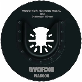 Resim Storemax WA5008 Çok Amaçlı Raspalama Makinesi Için 80MM 360˚ Metal, Ahşap, Fiberglas, Pvc Kesme Bıçağı 