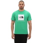Resim The North Face M S-S Raglan Redbox Tee Erkek T-Shirt Yeşil 