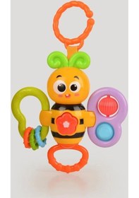 Resim Let's Be Child Işıklı Sevimli Arı Diş Kaşıyıcı Çıngırak LC-31004 Çok Renkli 