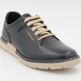 Resim Freefoot 221979 Erkek Casual Ayakkabı - Siyah Deri Siyah 