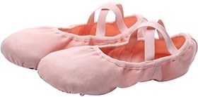 Resim GALPADA Yetişkinler İçin Rahat Ayakkabıları Esnek Nefes Alabilir Ballet Pratik Ayakkabıları Yoga Modern Bale Ve Daha Fazlası İçin Uygun 